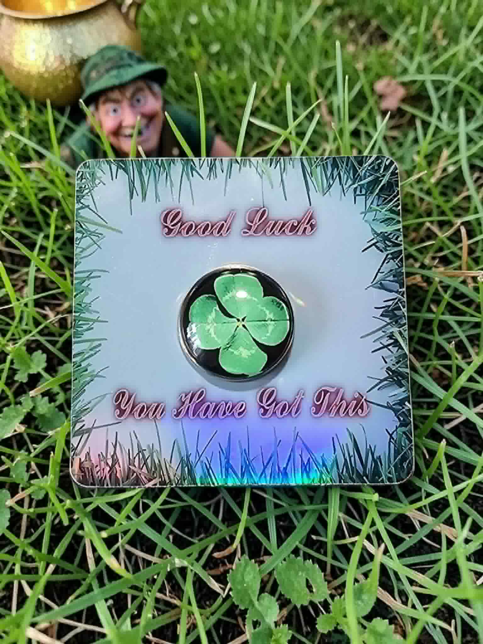 Good Luck Pin Badge